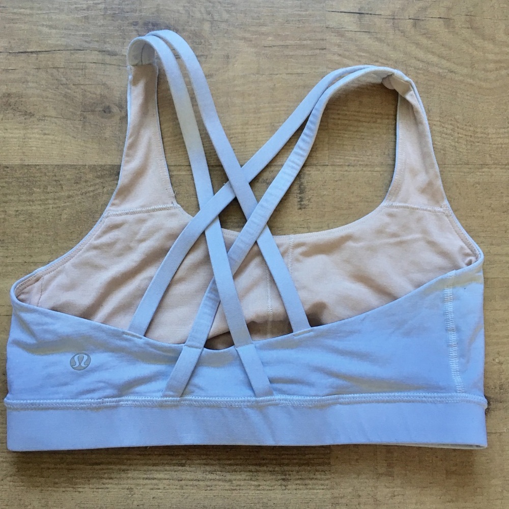 LULULEMON White Energy Sports Bra